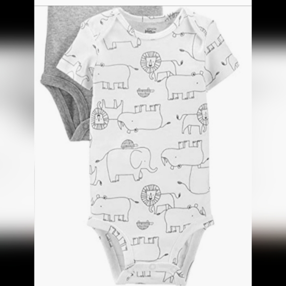 Carter's new in package short-sleeve onesie/bodysuit - Picture 1 of 6
